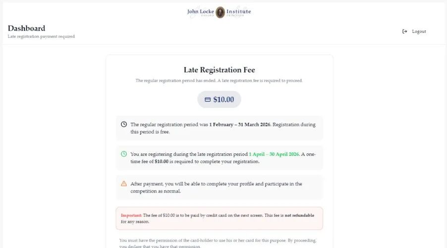Johnlocke延迟报名4月30日截止 如何提交一篇能入围的好文章！