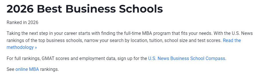 U.S.News最新发布2026-2027年全美最佳研究生院校排名！公立大学霸榜多个领域...