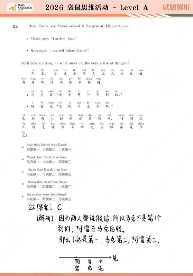 2026年袋鼠数学竞赛分数线公布！1-2年级拿个袋鼠金奖真的赢麻了！附袋鼠数学竞赛培训