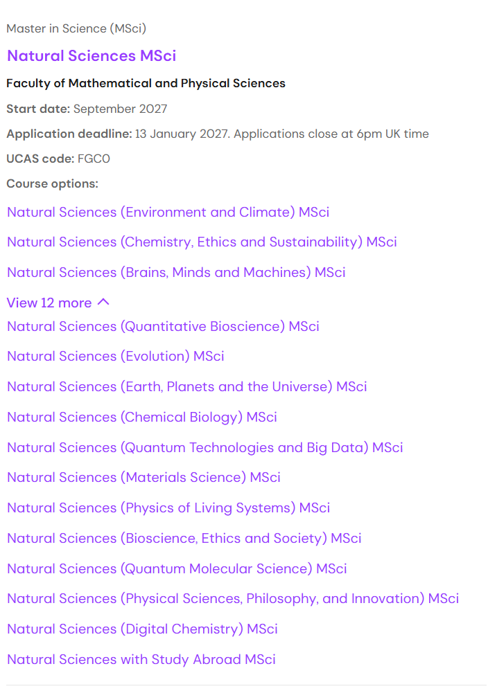 26fall UCL 270+专业还没招满!提前公布27fall申请要求!这些专业门槛变了,你还在按旧标准准备? 26fall UCL 270+专业还没招满!提前公布27fall申请要求!这些专业门槛变了,你还在按旧标准准备?