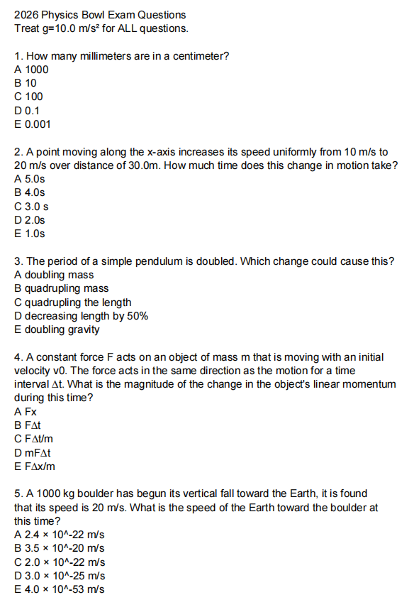 2026年物理碗真题答案解析出炉!看看今年的物理碗竞赛有哪些新变化! 2026年物理碗真题答案解析出炉!看看今年的物理碗竞赛有哪些新变化!