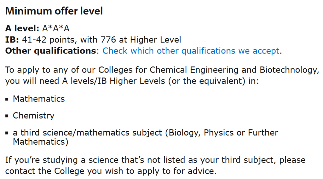 2027年剑桥大学入学要求发布！30个专业成绩、必选课、笔试、提交材料汇总！