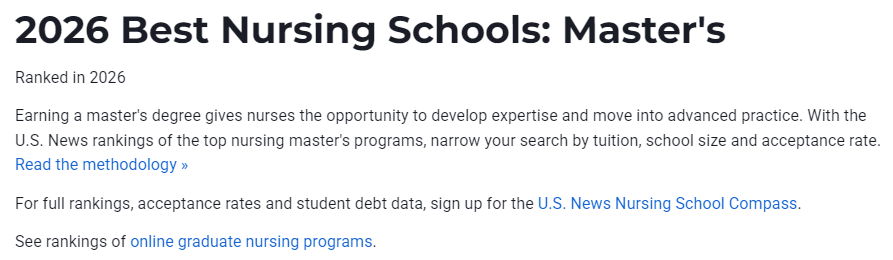 U.S.News最新发布2026-2027年全美最佳研究生院校排名！公立大学霸榜多个领域...