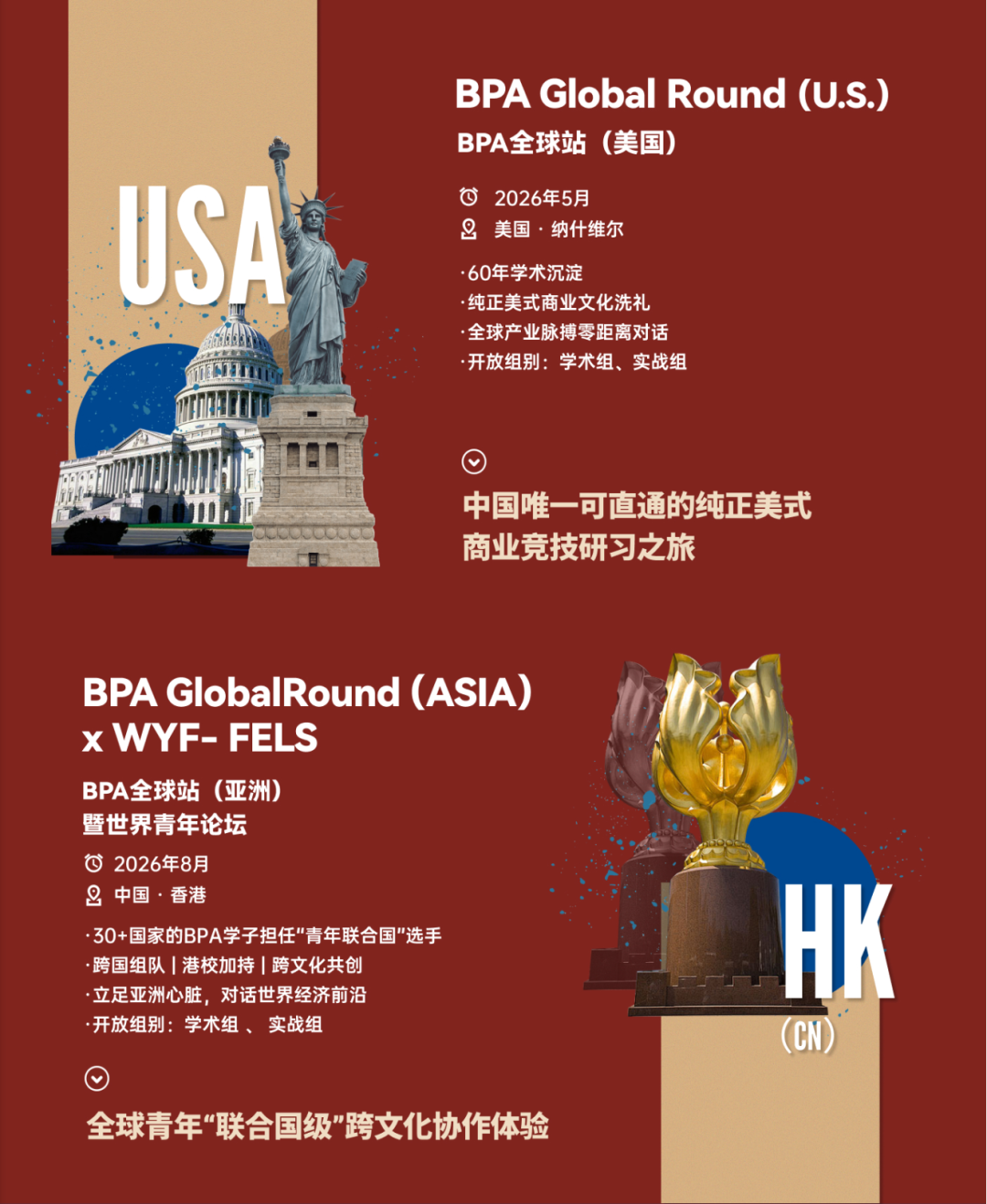 国际商赛三巨头之一：BPA商赛全球站倒计时！赛事变化+竞赛详解！