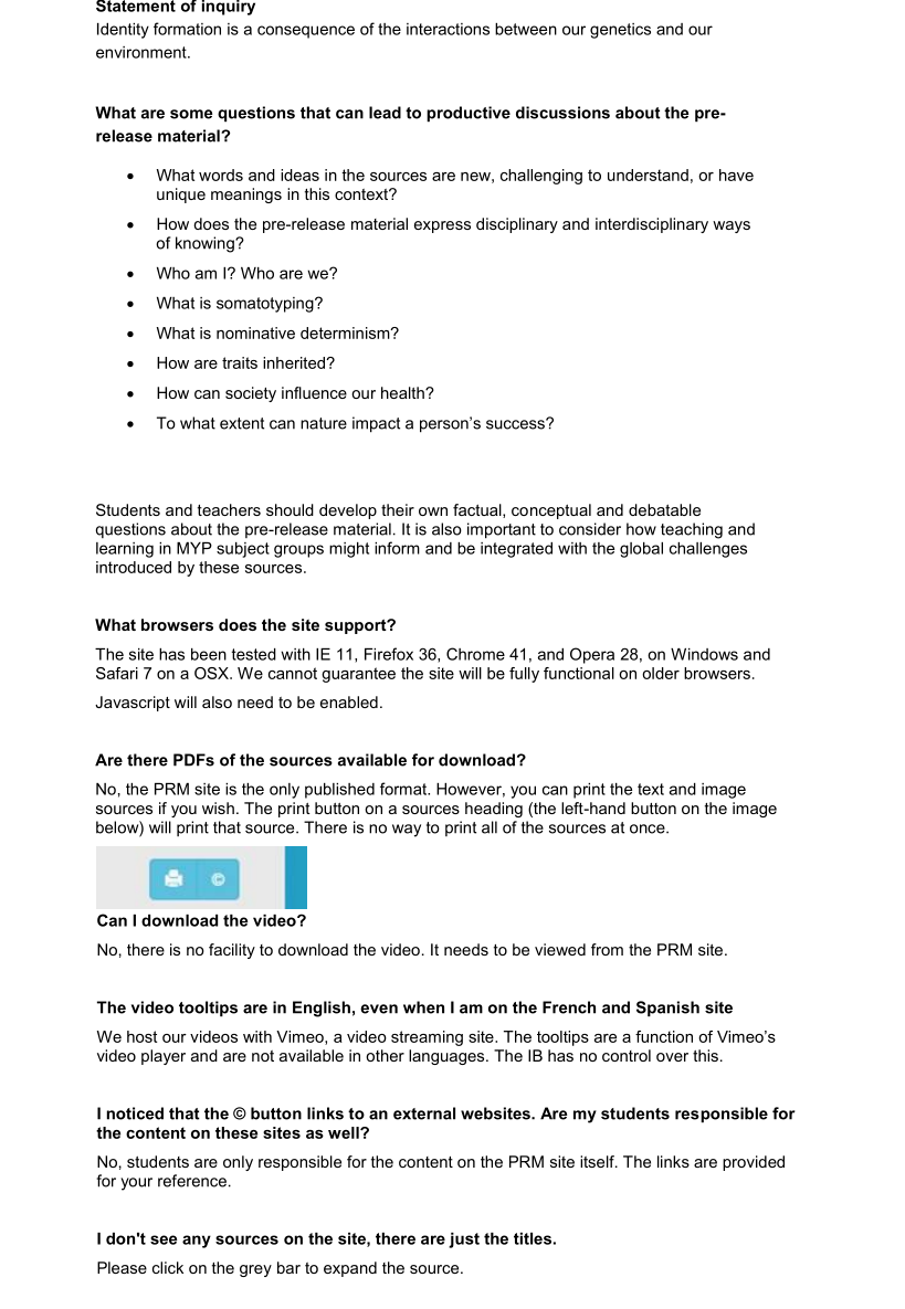 2026年5月IB MYP跨学科考试预发布材料深度解析!