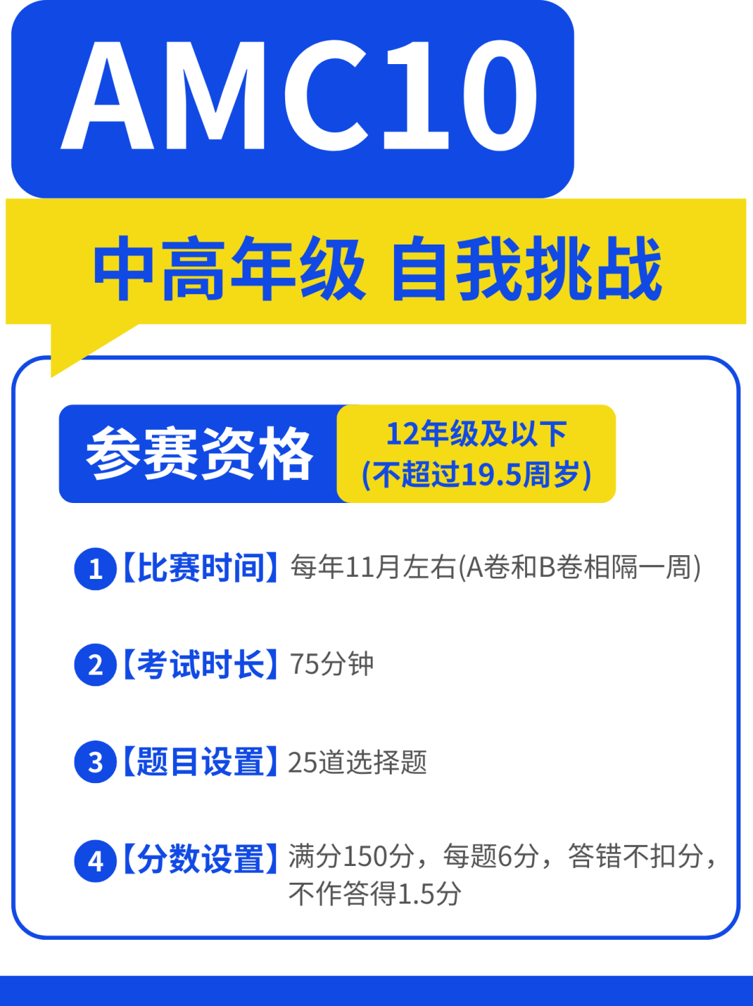 一文读懂AMC数学竞赛全系列：从入门到晋级，孩子几岁开始最合适？