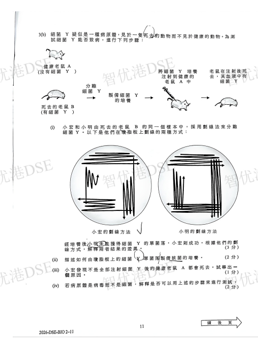 【DSE真题】2025DSE生物试卷及答案完整版来啦！今天都考的怎么样呢？