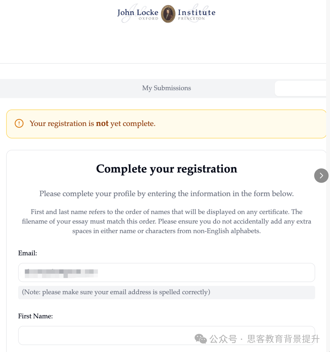 John locke今晚截止报名!附John locke一对一写作课程~ John locke今晚截止报名!附John locke一对一写作课程~