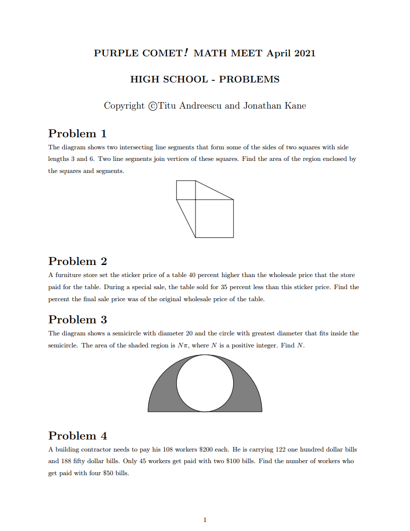 【注意】2026 Purple Comet! Math Meet紫色彗星数学联赛来啦!最全备赛攻略+冲奖课程!赶紧码住! 【注意】2026 Purple Comet! Math Meet紫色彗星数学联赛来啦!最全备赛攻略+冲奖课程!赶紧码住!