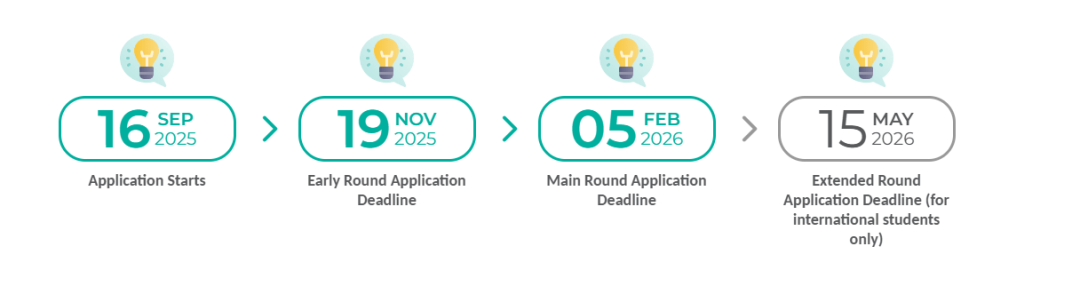 港前五部分院校国际生本科申请通道延期！这些关键日期千万别错过