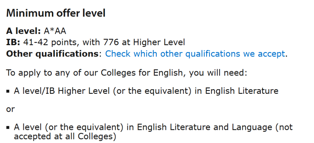 2027年剑桥大学入学要求发布！30个专业成绩、必选课、笔试、提交材料汇总！