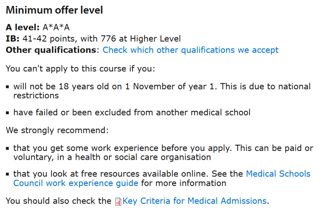 2027年剑桥大学入学要求发布！30个专业成绩、必选课、笔试、提交材料汇总！