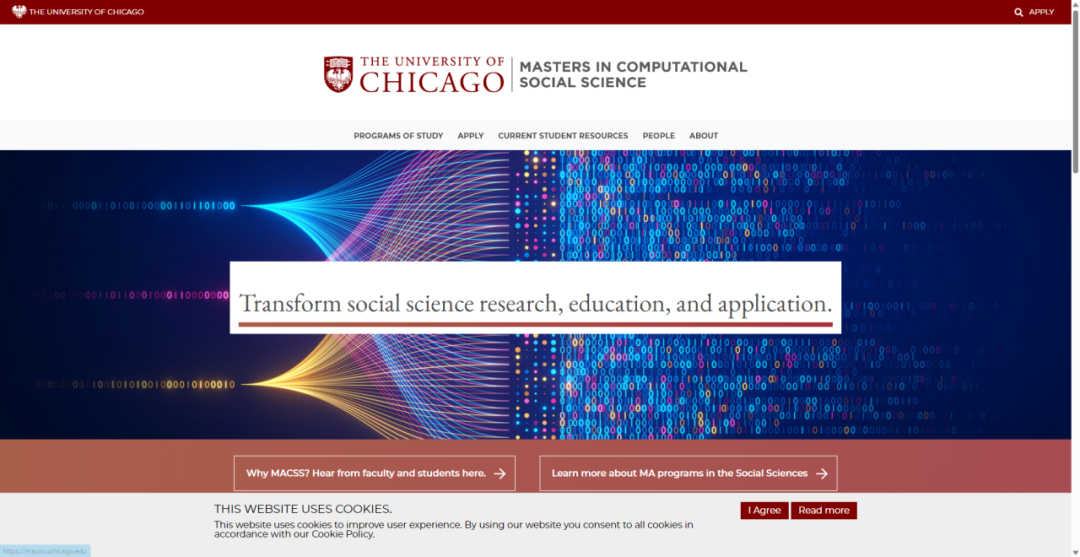 芝加哥大学计算社会科学硕士项目就读体验