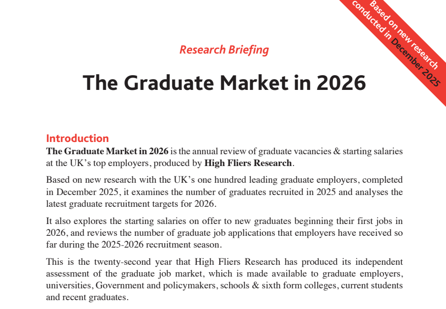 就业风向标！2026年英国毕业生就业报告 爱大强势逆袭 第一实至名归...