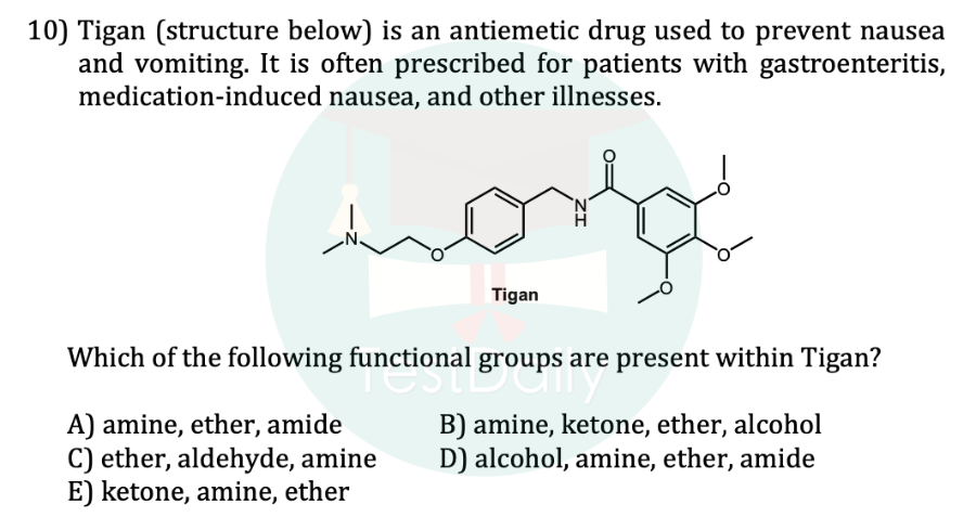 CCC考前必看！CCC之有机官能团（functional group）精华干货分享！