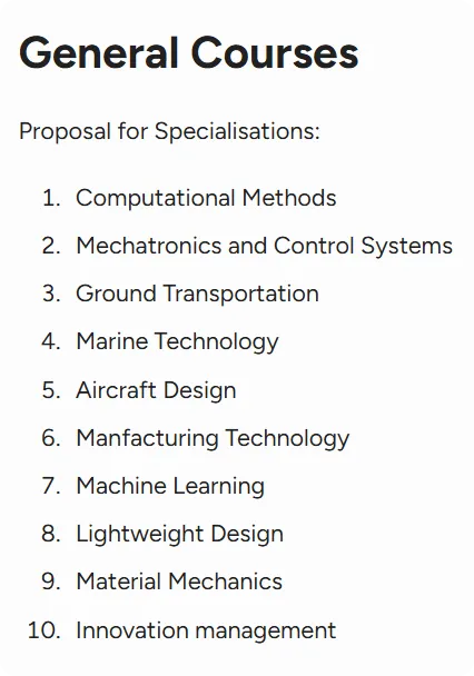 瑞典留学 | KTH皇家理工学院 QS78 机械设计硕士录取+ 专业解析
