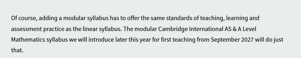 CAIE剑桥考试局宣布A-Level数学改革：双轨制落地