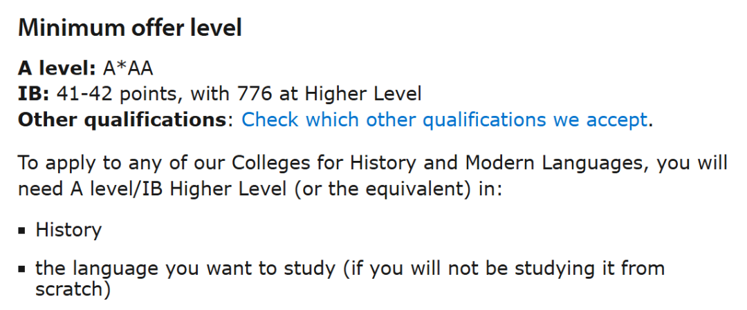 2027年剑桥大学入学要求发布！30个专业成绩、必选课、笔试、提交材料汇总！