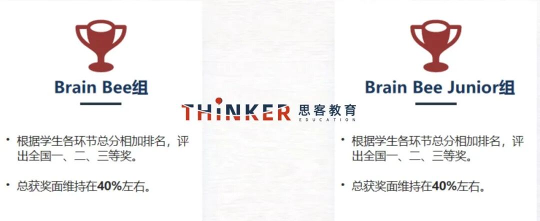 国际生生物背景提升新赛道：BrainBee脑科学大赛！27赛季暑假班招生中