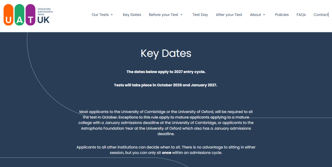 今年TMUA/ESAT/TARA考试日从2天扩容到整整5天可选！中国区考生也有变化！