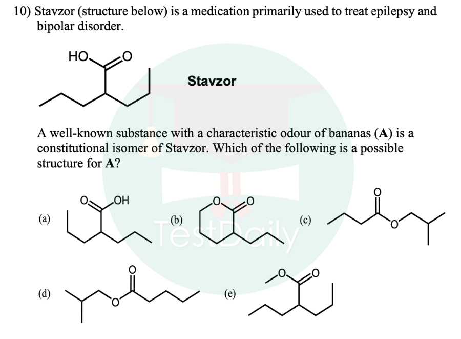 CCC重点考点之有机同分异构（isomer），精华干货分享！