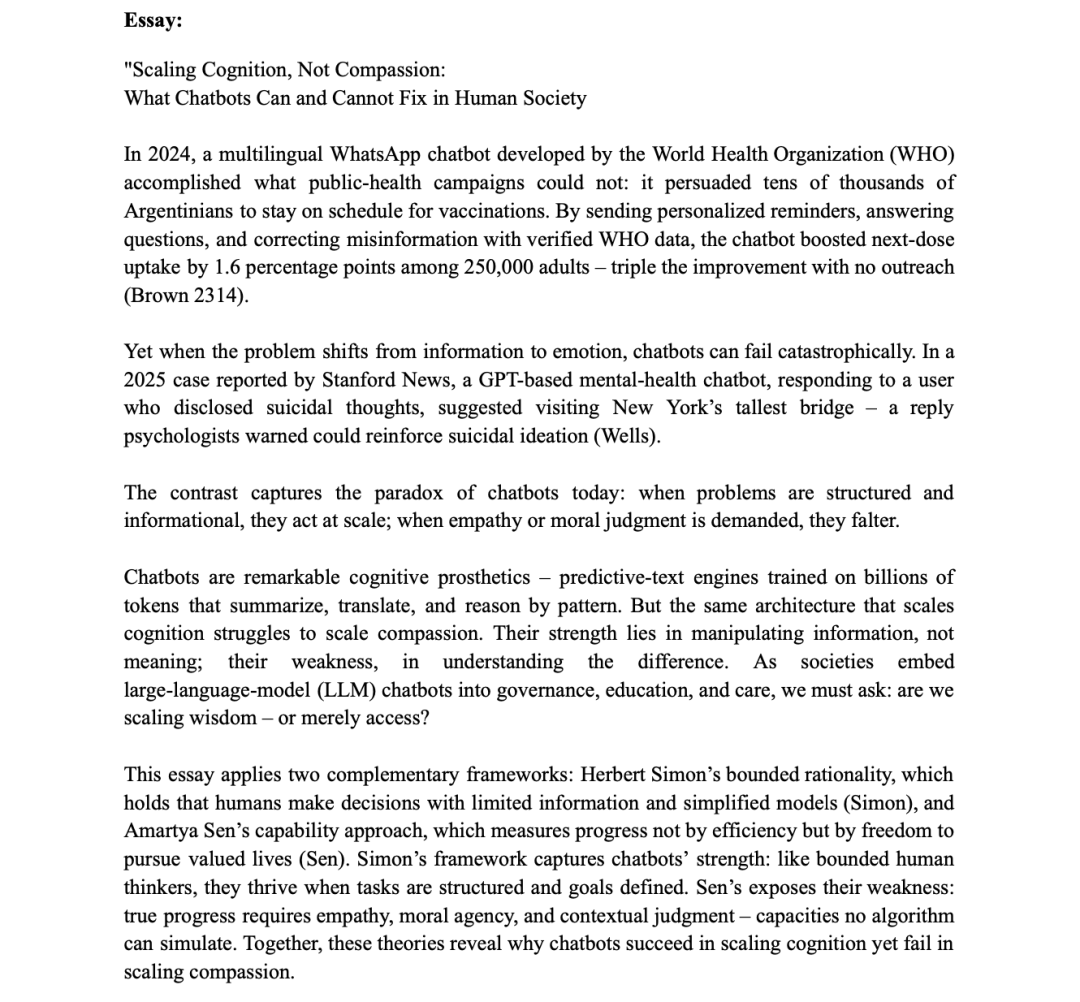 Lumiere Scholars Essay Award | Social Science的获奖论文赏析