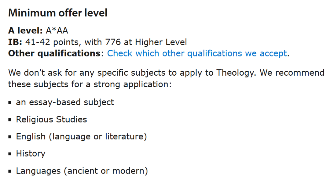 2027年剑桥大学入学要求发布！30个专业成绩、必选课、笔试、提交材料汇总！