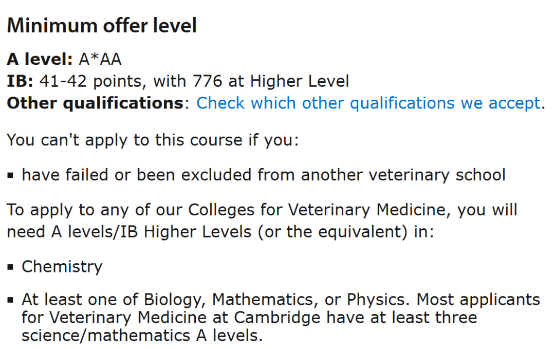 2027年剑桥大学入学要求发布！30个专业成绩、必选课、笔试、提交材料汇总！