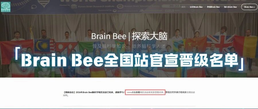 Brainbee全国站官宣晋级名单！考试内容+活动形式+全国站辅导方案！