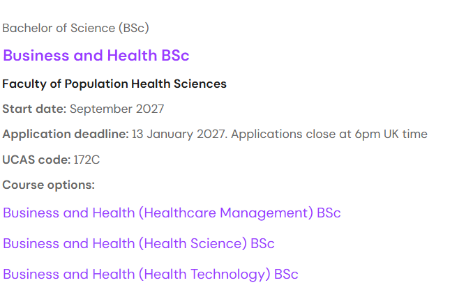 UCL公布27年本科申请要求，热门专业A Level成绩要求多少？