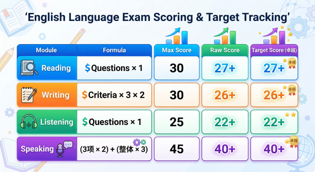 2026年最新版KET评分标准！