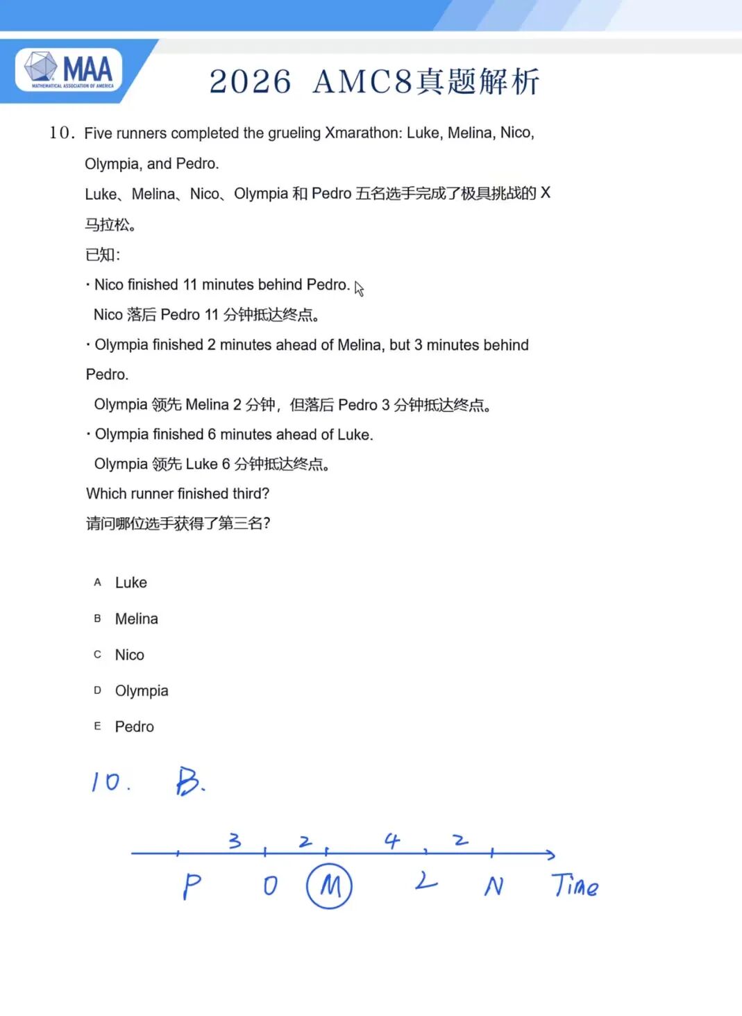 速查！2026AMC8数学竞赛开启｜高含金量国际竞赛，AMC8数学竞赛试题解析 + 分数线 +课程全攻略