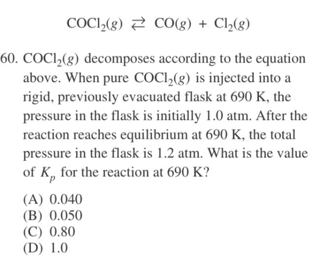 AP 5555555计划 | AP大考倒计时，这些化学知识点必须掌握