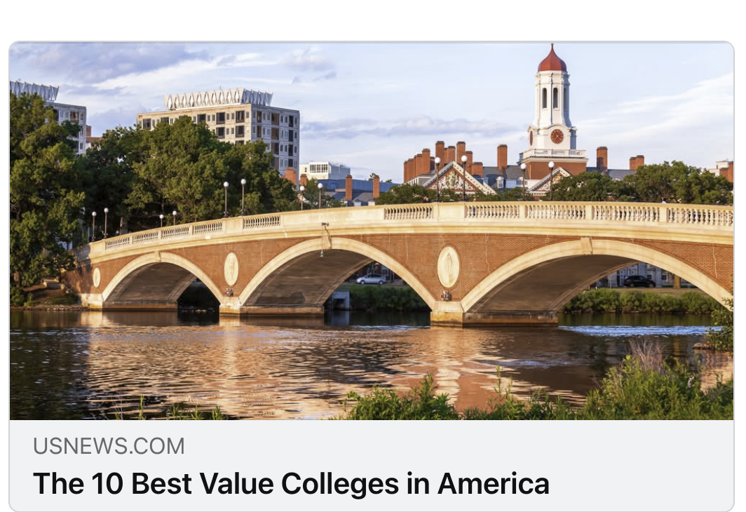 U.S News2026美国最具性价比大学排名！哪些大学最超值