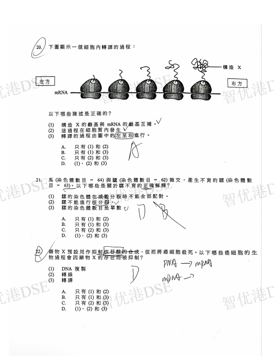 【DSE真题】2025DSE生物试卷及答案完整版来啦！今天都考的怎么样呢？