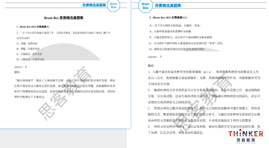 2027年BrainBee备赛开启附BrainBee培训