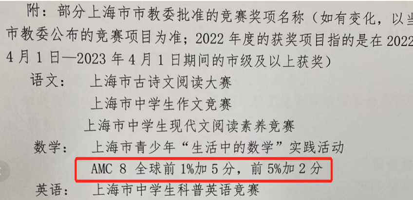 AMC8含金量有多高？AMC8真题可领取！