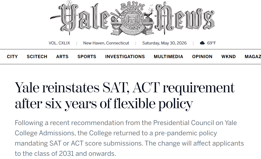 加州大学 | UC或许也要恢复SAT/ACT要求了，理工科专业首当其冲...