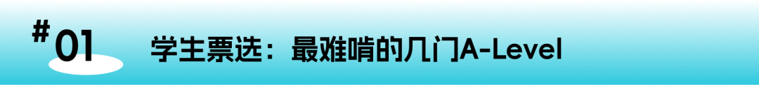选A-Level前必看 那些“劝退”科目反而可能是拿A*的捷径