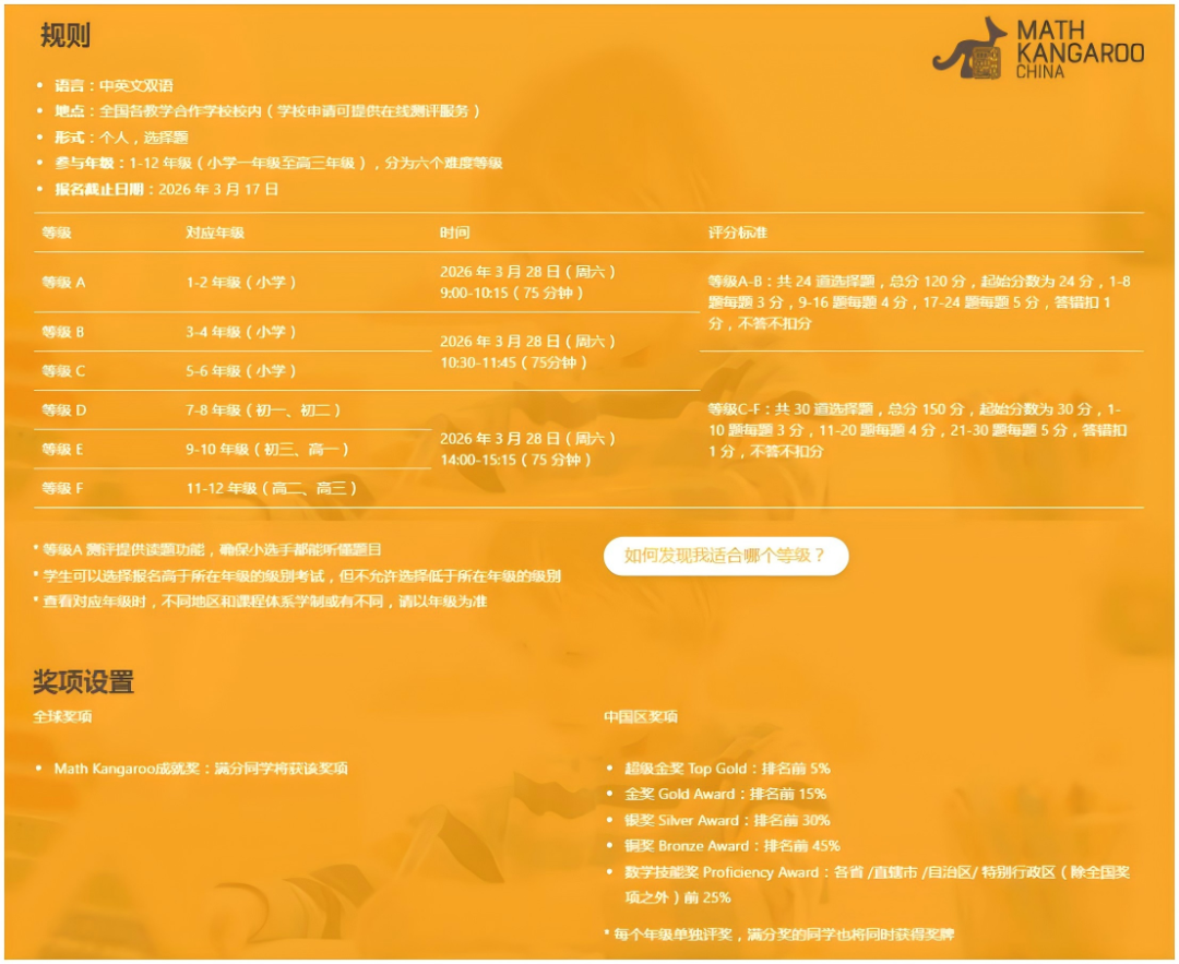 2026袋鼠数学竞赛放榜！13+申英国私校适合参加哪项竞赛？