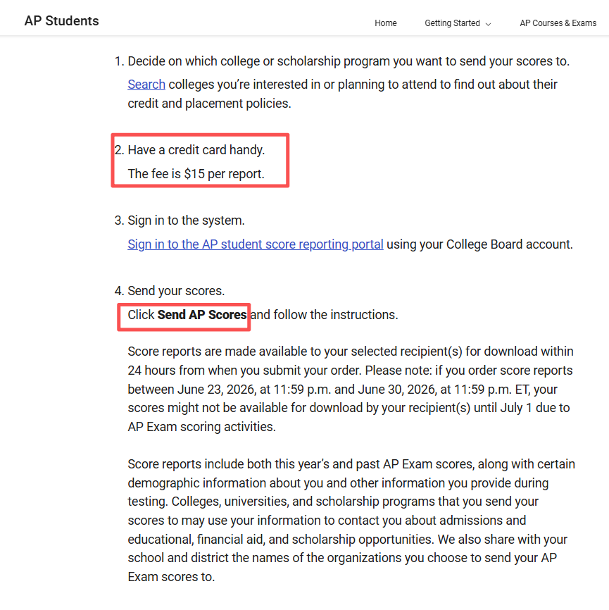 AP | AP考试什么时候出分?寄送成绩免费吗?该如何操作? AP | AP考试什么时候出分?寄送成绩免费吗?该如何操作?