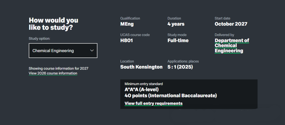 27Fall英本申请！今年冲帝国理工，别错过这五个正在扩招的专业！