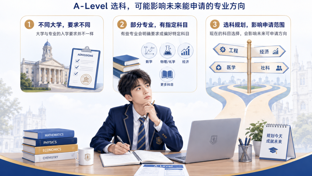 A-Level 选科选错 可能影响大学申请