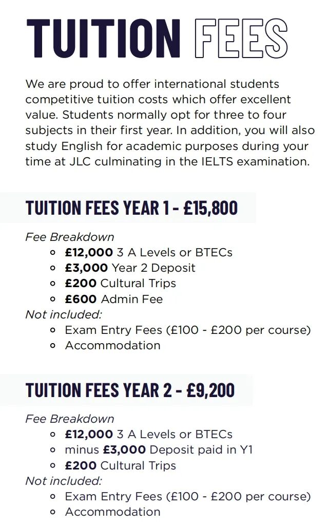 英国公立高中JLC | 全年费用20万+，专攻Alevel课程，配备牛剑申请团队，可宿舍可家庭