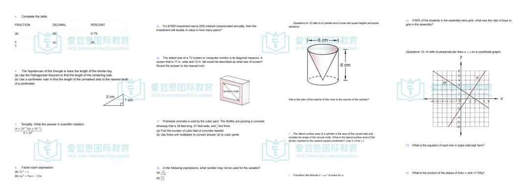 贝赛思G1-G5数学学什么 核心知识点详细梳理