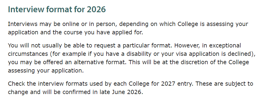 剑桥2026面试安排大变阵:多学院强制线下,时间轴正式敲定! 剑桥2026面试安排大变阵:多学院强制线下,时间轴正式敲定!
