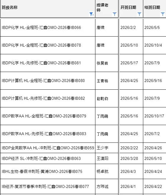 想学IBDP发愁 北上广深等多城线下课来了 IBDP预习 提分 冲刺全都安排到位