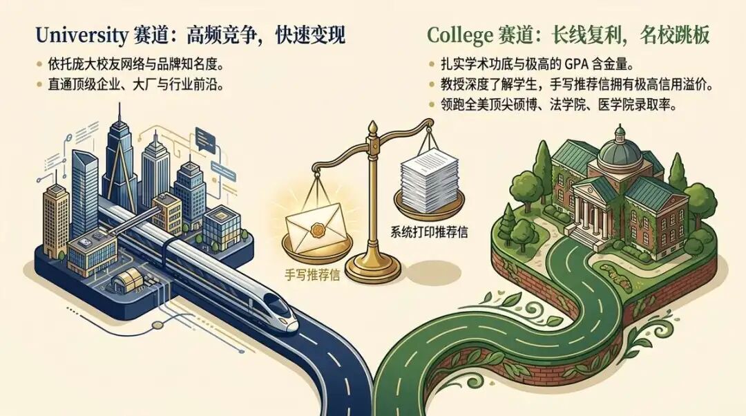 终极选校辩证法：美国 University 和 College 到底有什么区别？