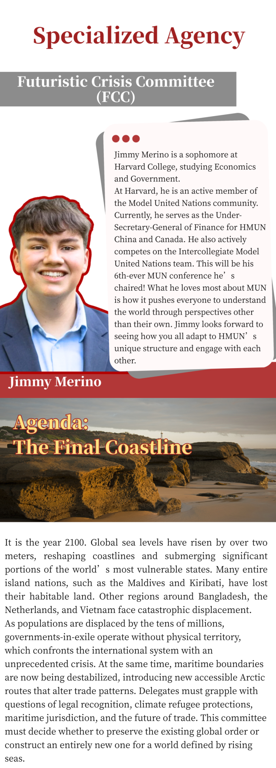HMUN China 2026 特殊职能机构议题解读 HMUN China 2026 特殊职能机构议题解读