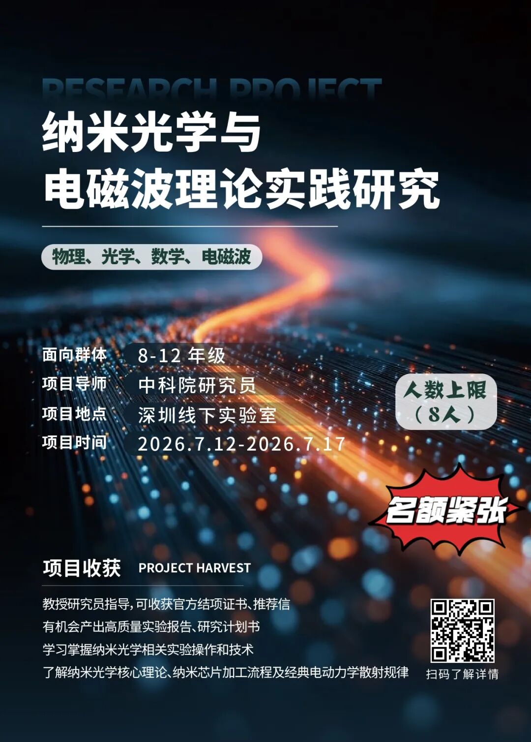 最新项目 | 纳米光学与电磁波理论实践研究